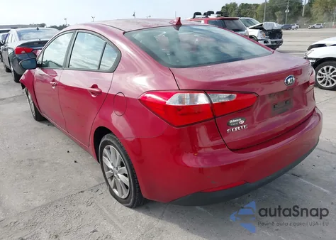 2016 Kia Forte Lx из США, поврежденный, VIN KNAFX4A69G5612076